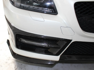 Mercedes Benz SLK Bumper Light Trim - Front - Carbon Fiber - R172